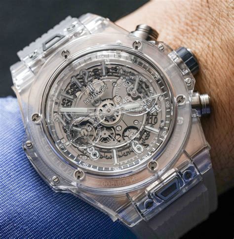 Hublot unico sapphire watch